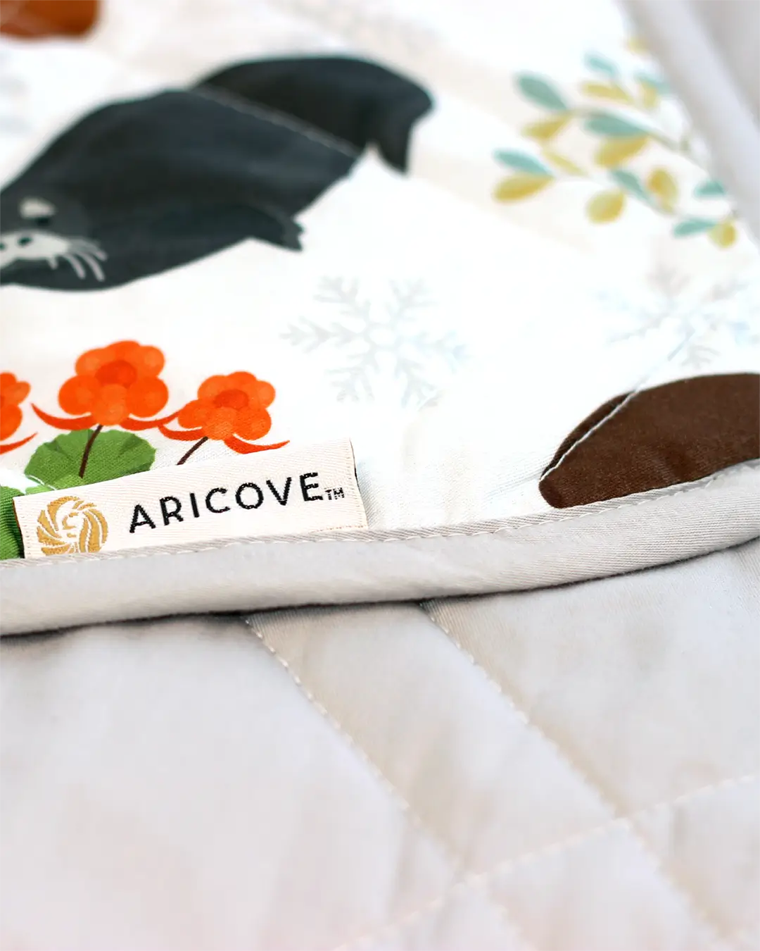 kids weighted blanket cotton gray