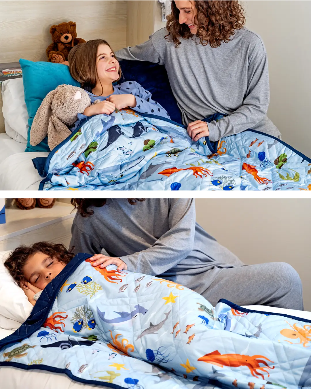 kids weighted blanket light