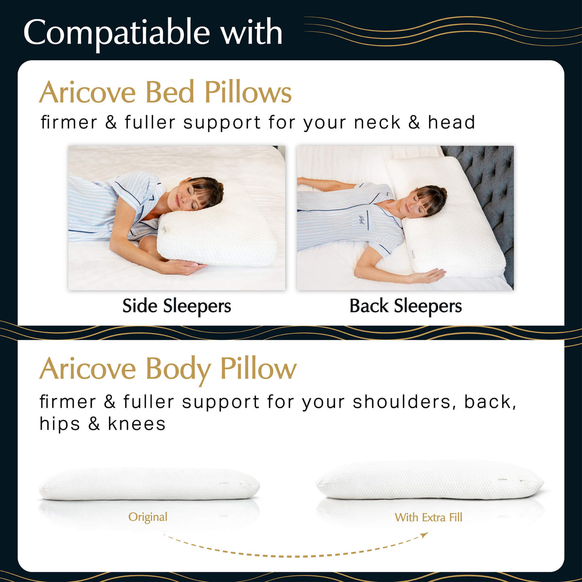 Extra Pillow Fill Pack