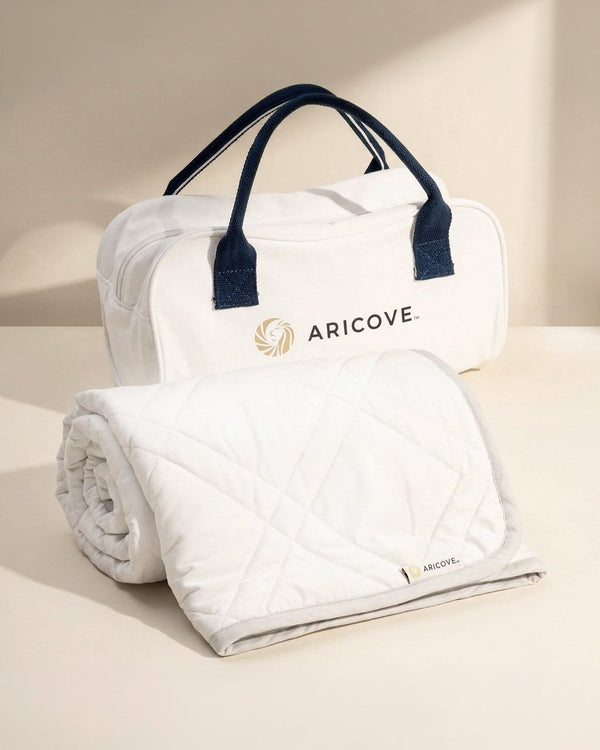 Aricove Small Weighted Blanket in bamboo