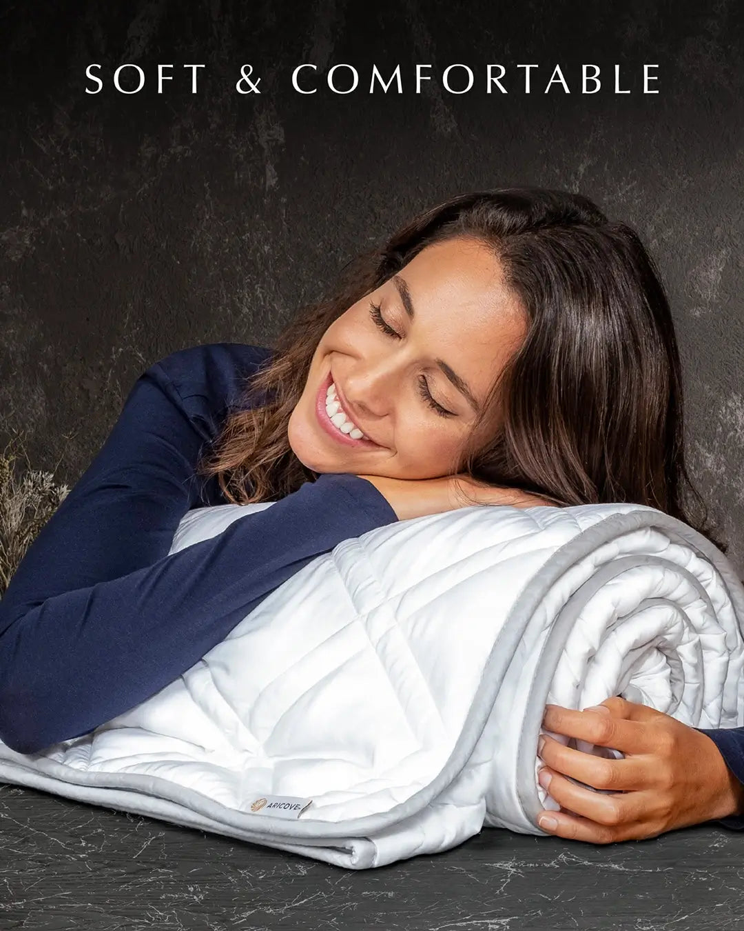 weighted blanket soft and comfortable